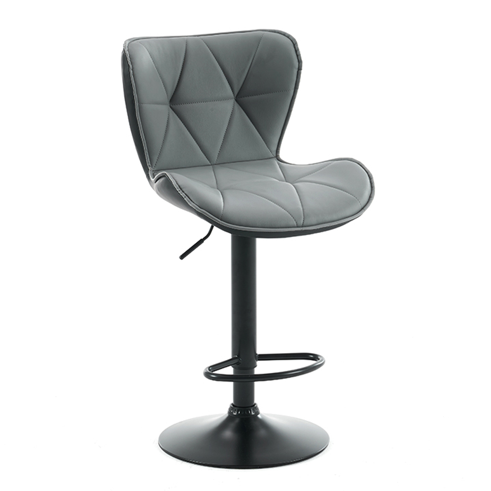 leather upholstered bar stool